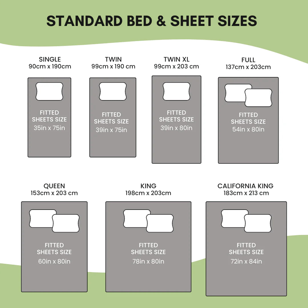 GroundingHome™ Fitted Bed Sheet
