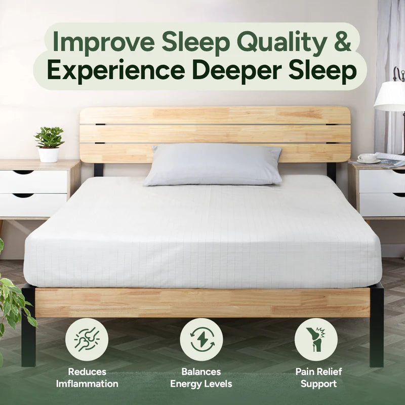 GroundingHome™ Fitted Bed Sheet
