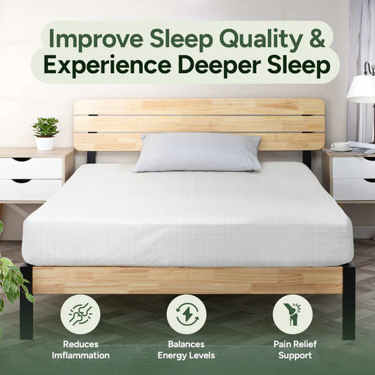 GroundingHome™ Fitted Bed Sheet