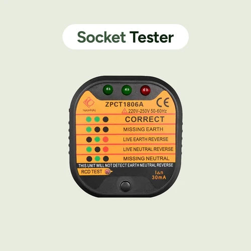 GroundingHome™ Socket Tester